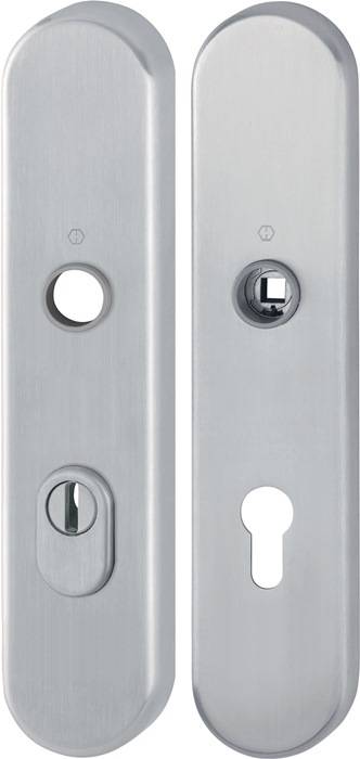 Langschildpaar E3332ZA/3310 ma F69 PZ 72mm HOPPE