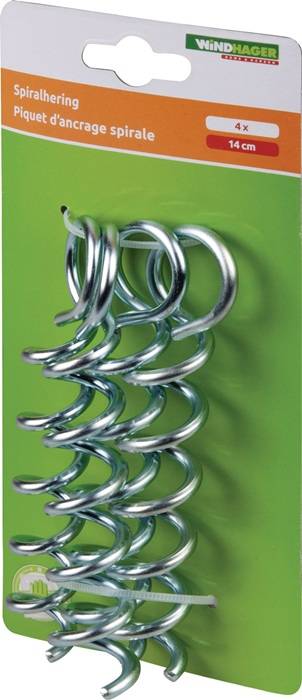 Spiralhering Metall,verz.L.15cm WINDHAGER