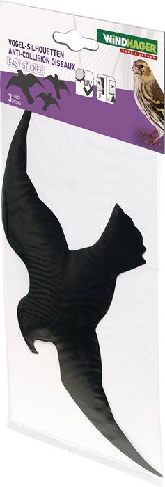 Vogel-Silhouette Easy Sticker 3 St.WINDHAGER