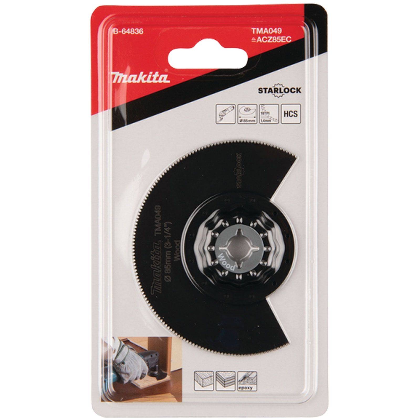 Makita Segmentsägeblatt 85mm TMA049 - B-64836