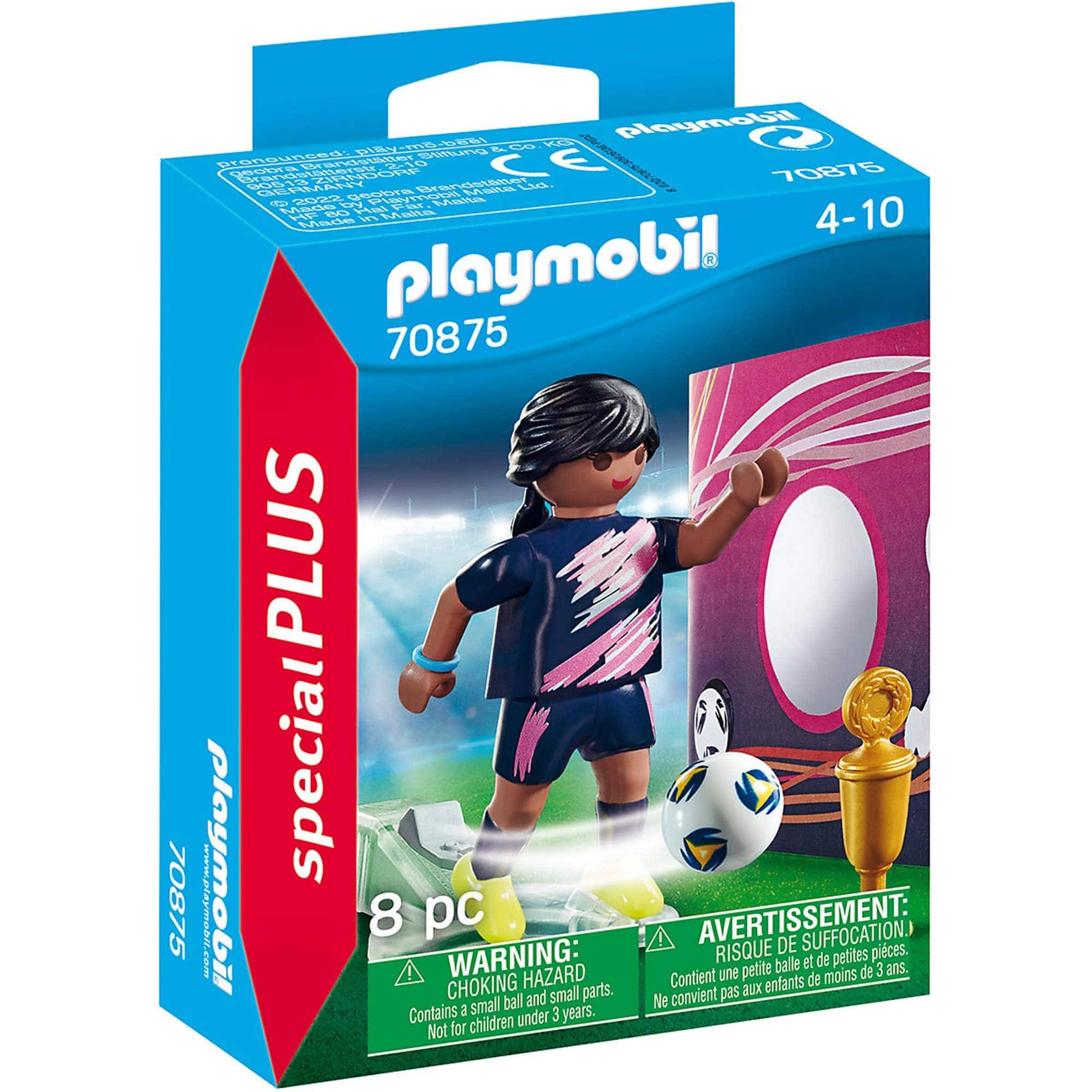 PLAYMOBIL® 70875 Fussballerin mit Torwand (SpecialPLUS)