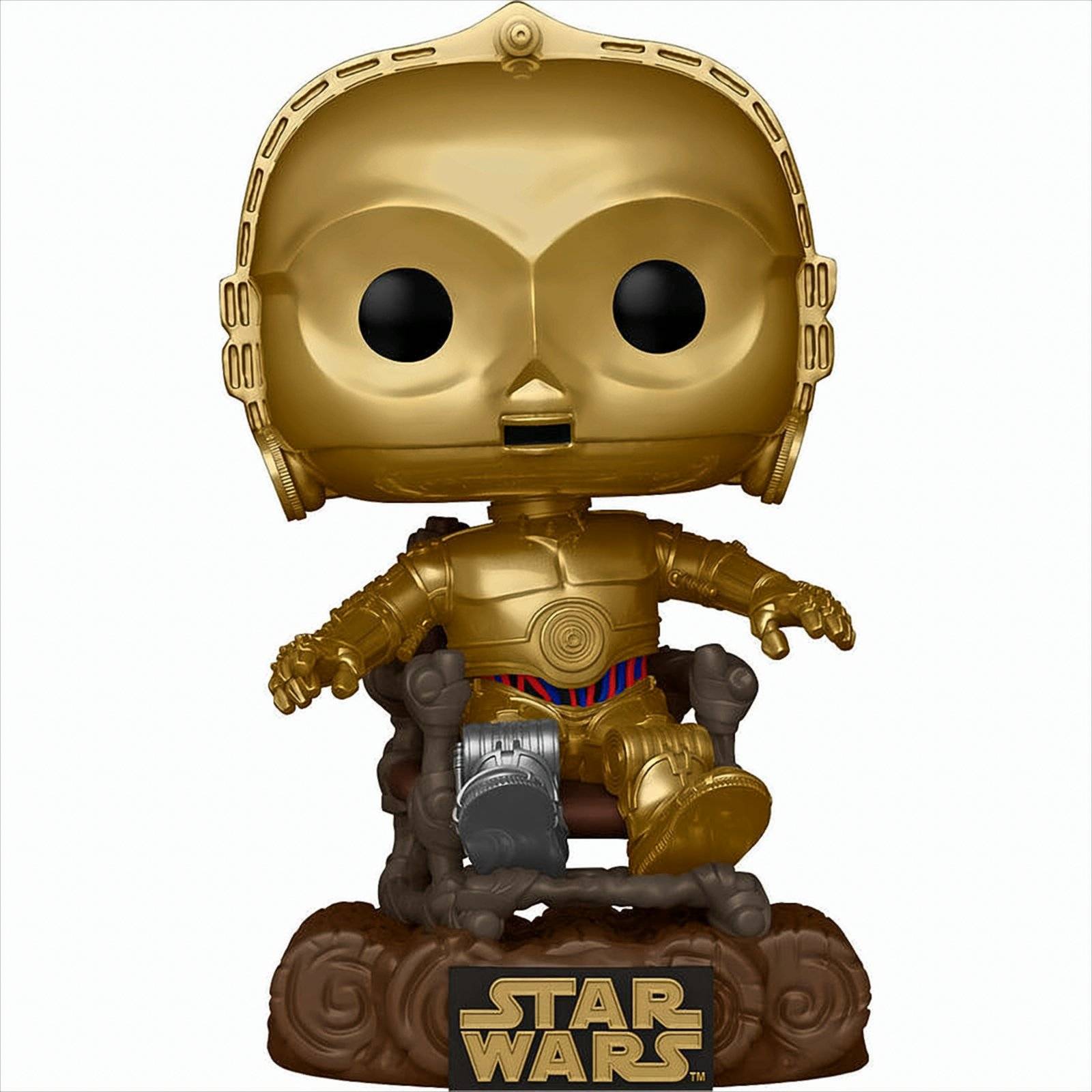 POP Star Wars 40th - C-3PO in Chair Neu & OVP