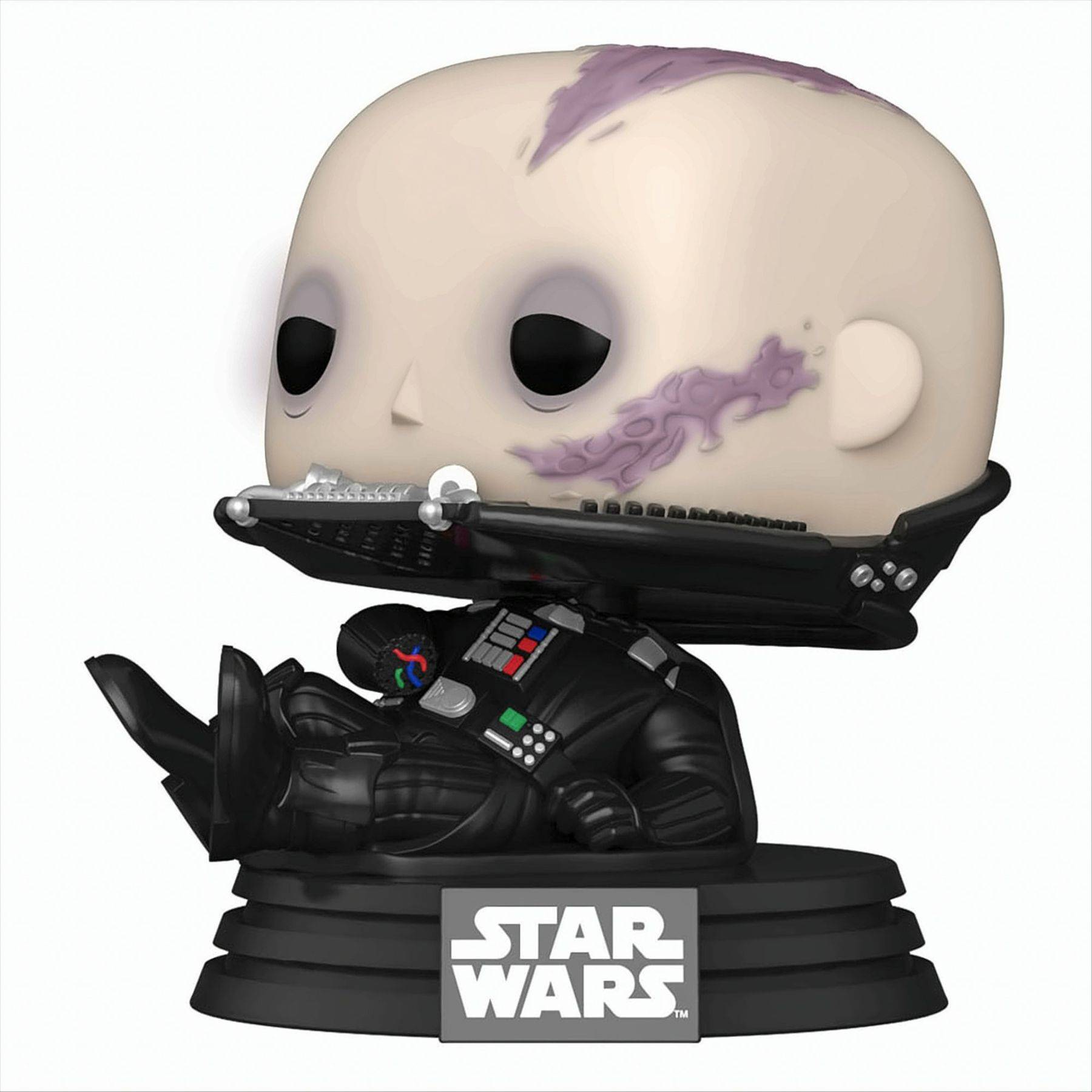 POP Star Wars 40th - Darth Vader (Unmasked) Neu & OVP