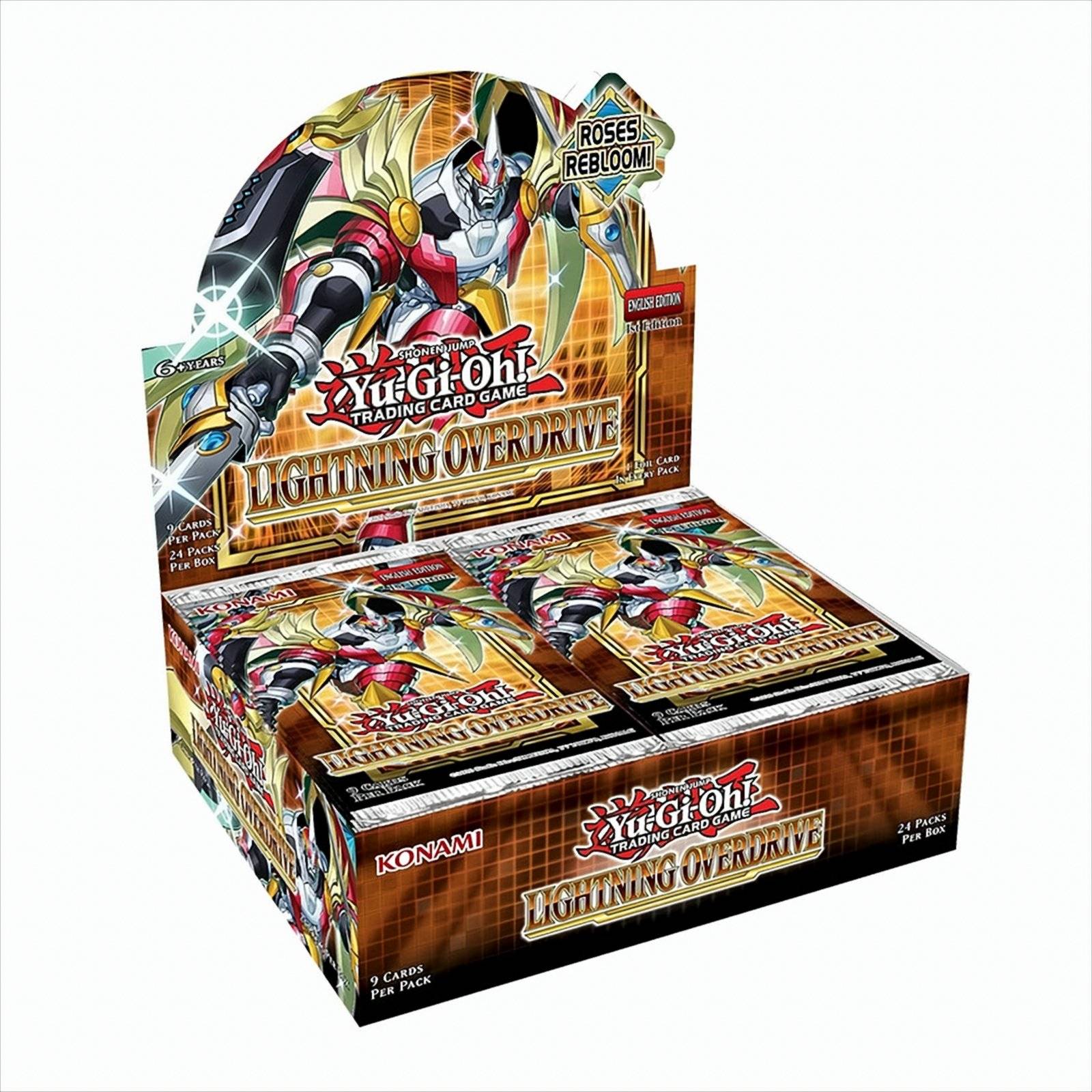 Yu-Gi-Oh! Lightning Overdrive Booster Display englisch Neu & OVP