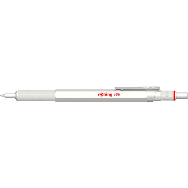 rotring Druckkugelschreiber 600, metallic-perlweiß