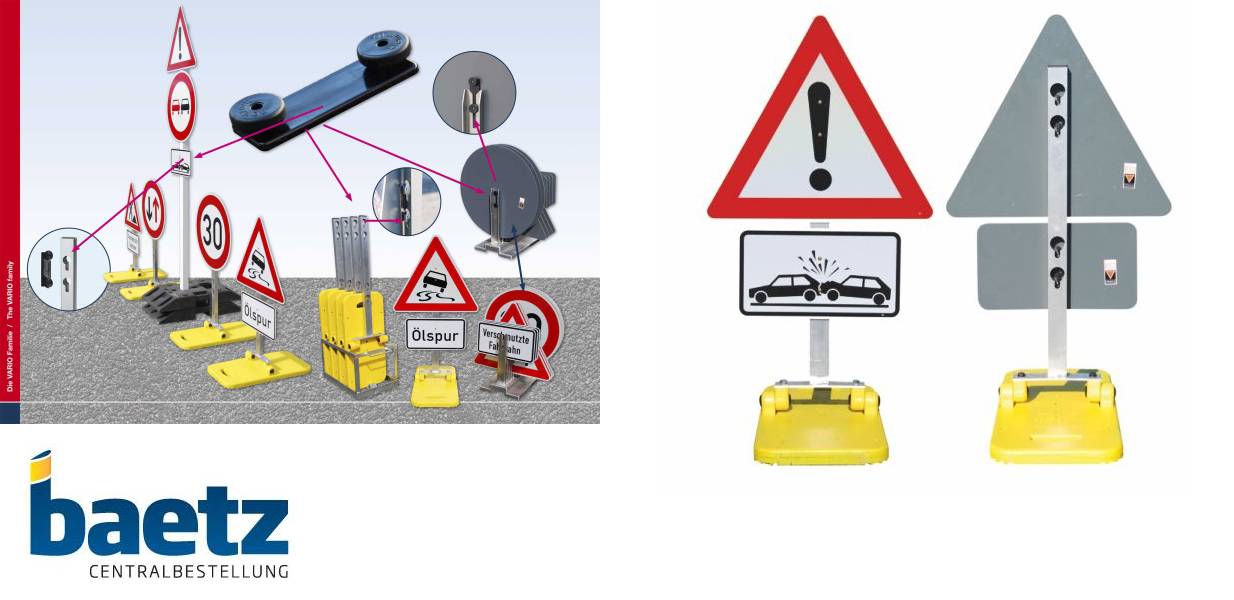 Vario Schilderständer, eine clevere Alternative