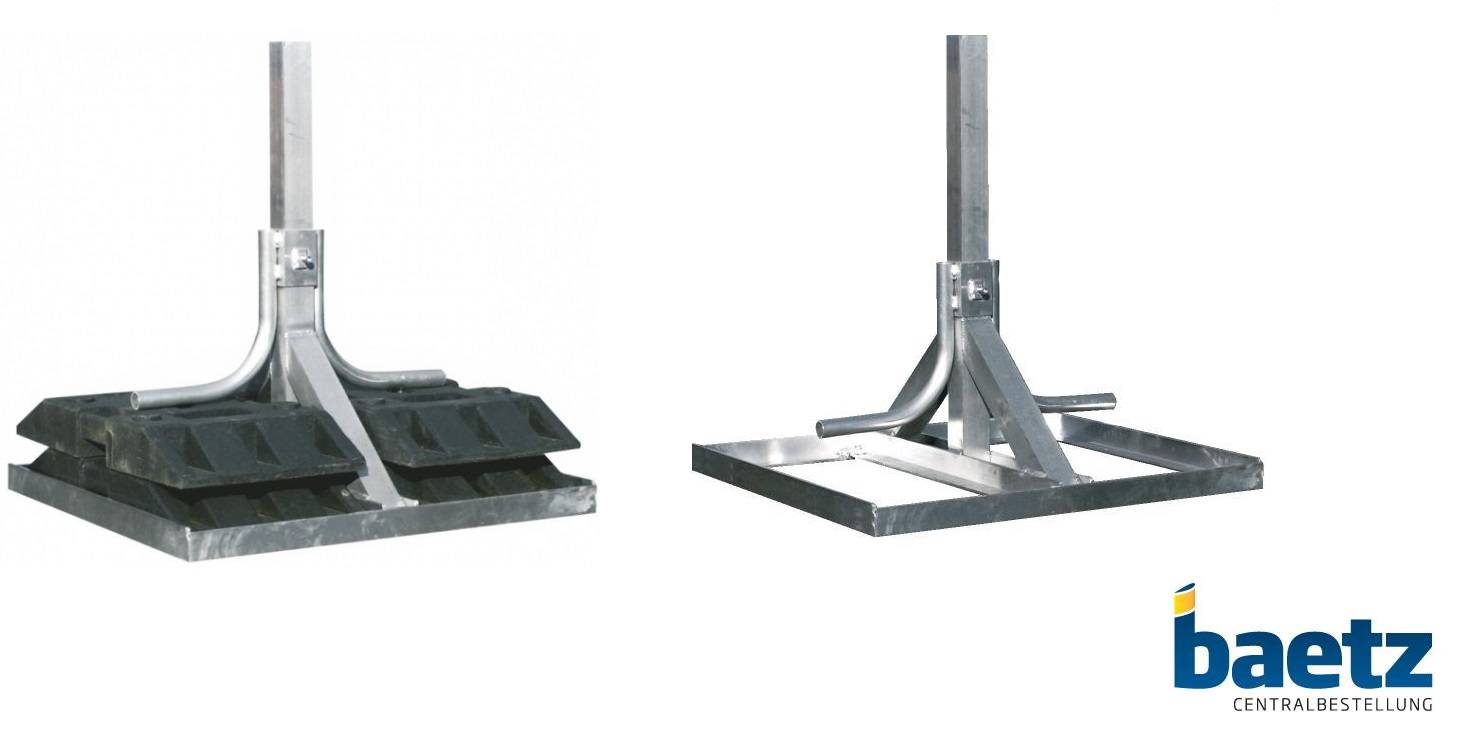 Aufstellvorrichtung, Schilderständer Größe 4
