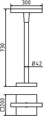 Schake 10191 Erd- und Betonstampfer 200 mm x 200 mm