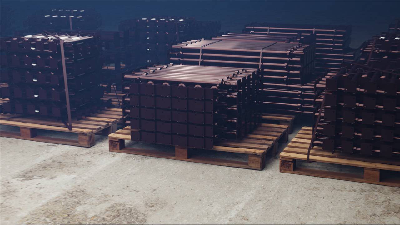 Schake Kanalstrebe "Perfekt", Ø 60 mm, DIN 4124, 4 Längen | Größe: Gr. 4 2,4m - 3,00m - 80,80kn - 75