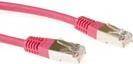 ACT Red 2 meter LSZH SFTP CAT6 patch cable with RJ45 connectors