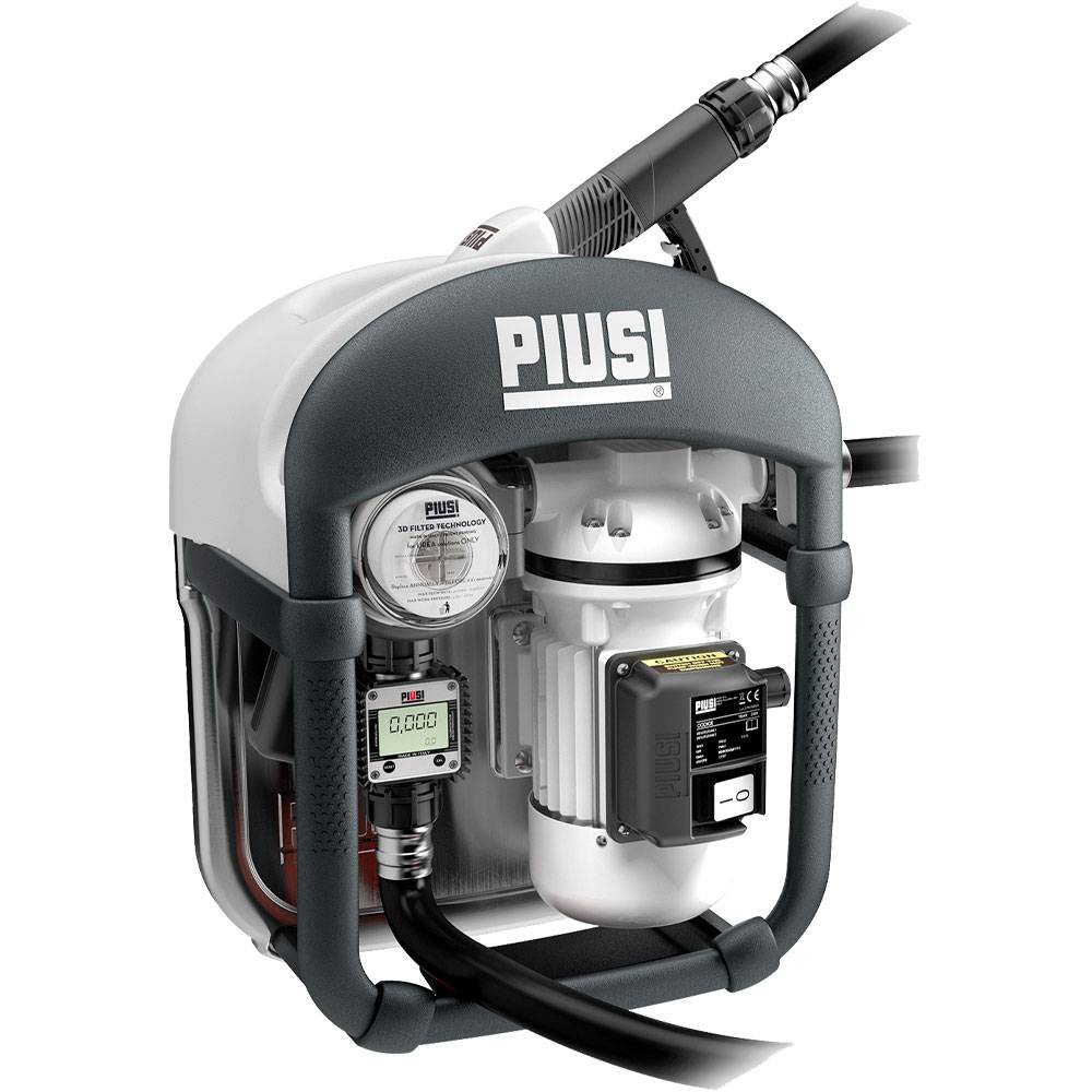 AdBlue® Betankungsset PRO FILTER - Umfüllpumpe - max. 34 l/min. - max. 1,6 bar - mit Filter - automatische Zapfpistole