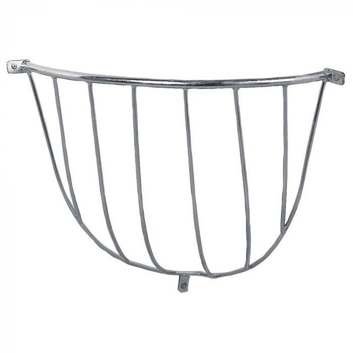 Eck-Heuraufe - Metall verzinkt - (L) 70 x (B) 52 x (H) 61 cm