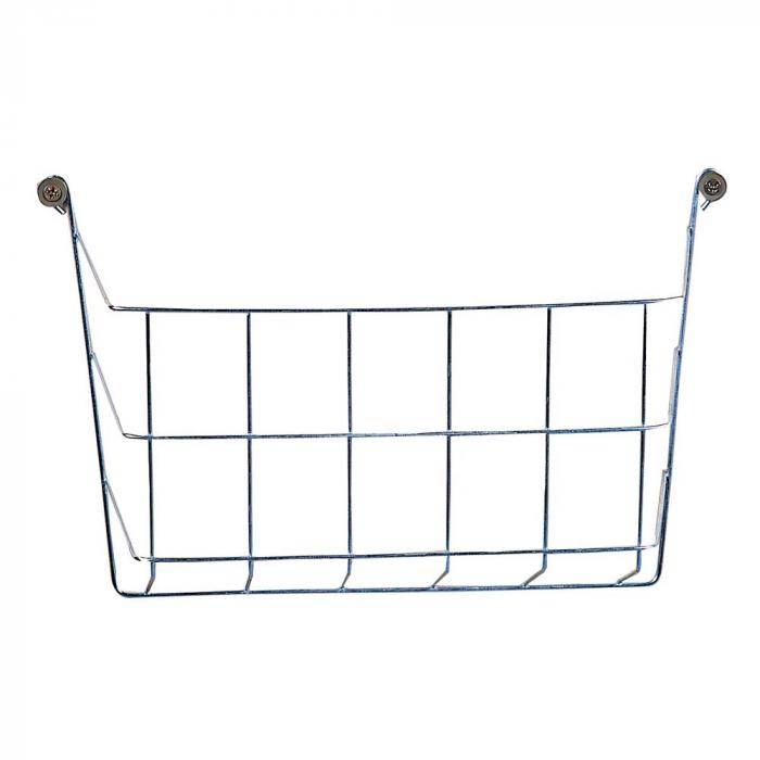 Kaninchenraufe - Metall verzinkt - zum Anschrauben - Länge 20 cm - Breite 10 cm - Höhe 15 cm