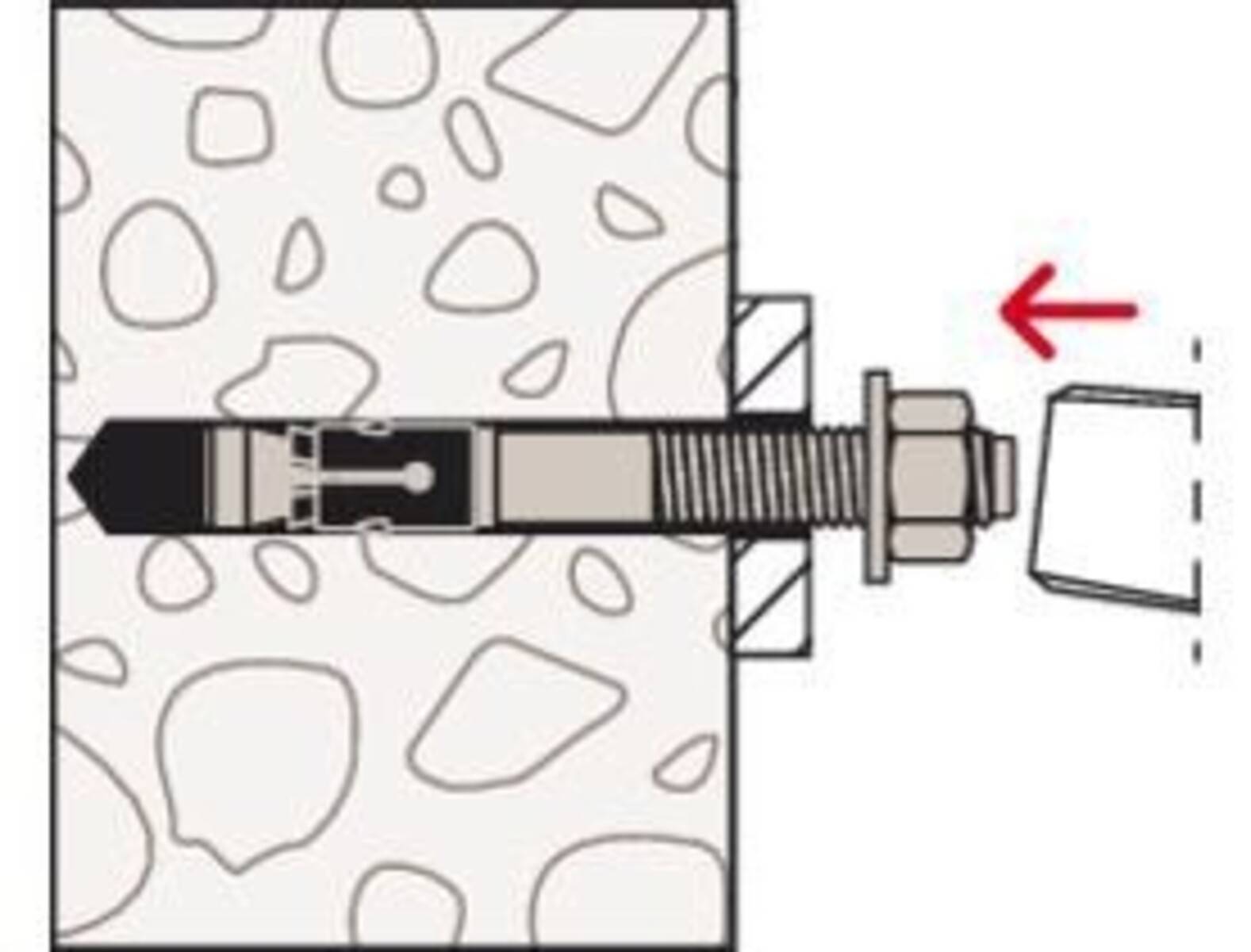 Fischer Deutschl. Bolzenanker FAZ II Plus 10/10