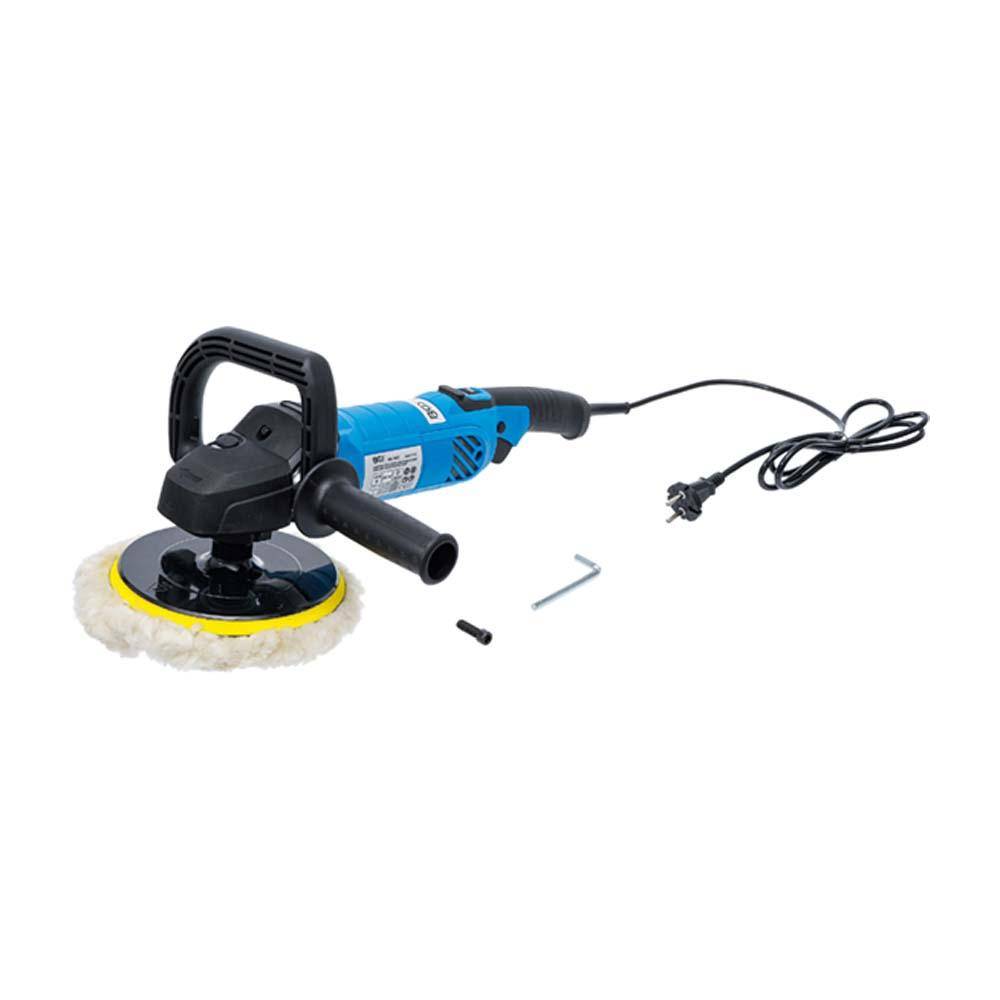 Elektro-Poliermaschine - max. 3000 U/min - Leistung 1300 W - Ø 180 mm