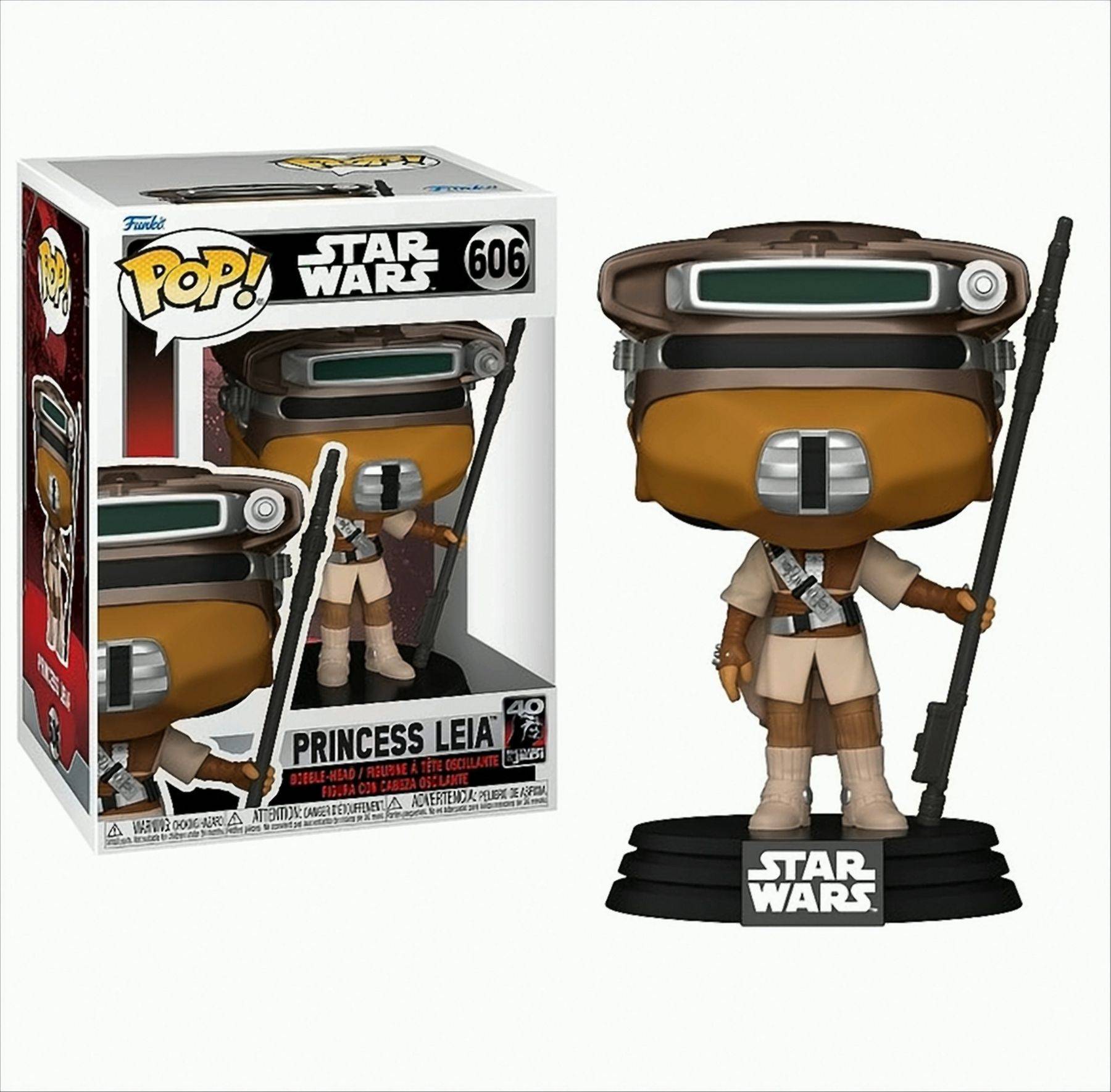 POP Star Wars 40th - Princess Leia (Boushh) Neu & OVP