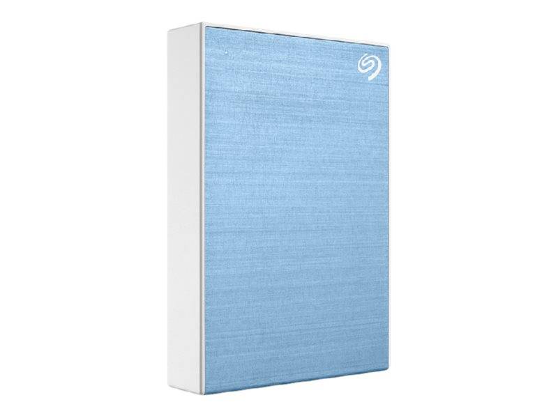 SEAGATE One Touch 5TB External HDD with Password Protection Light Blue