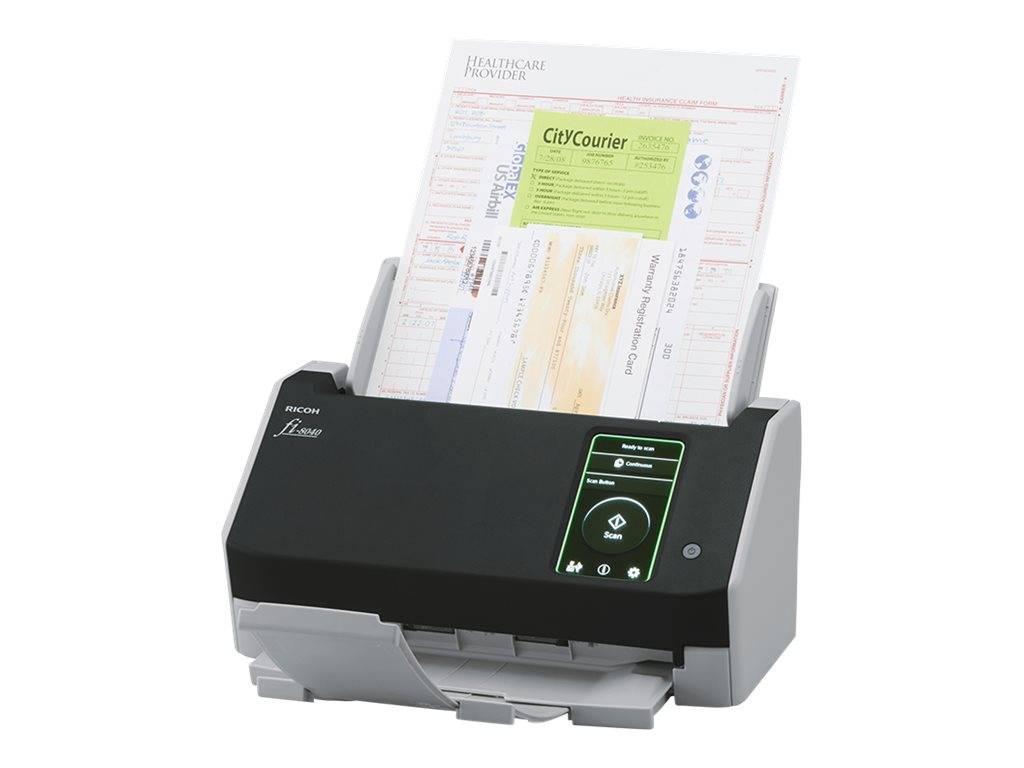 fi-8040 schwarz hellgrau USB LANScanner