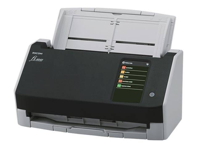 fi-8040 schwarz hellgrau USB LANScanner