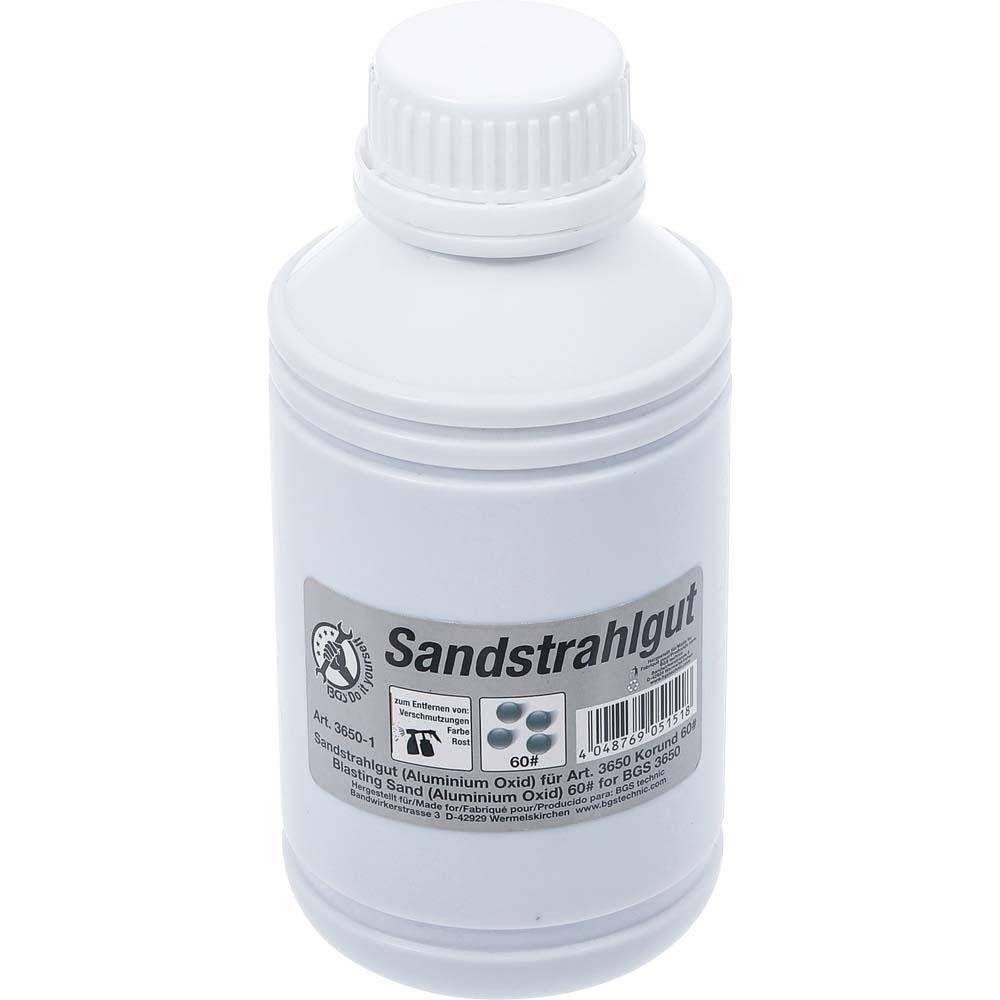 Sandstrahlgut - Aluminium-Oxid - Korund 60 - Inhalt 850 g