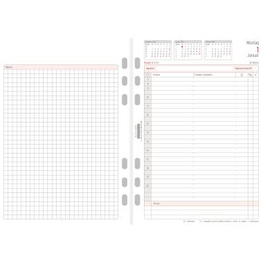 Chronoplan Jahresset 50204 148x21mm 1T/2S