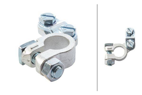 HELLA 8KX 043 021-031 Batteriepolklemme - Form B/für Minuspol - 12/24V - Ø: 15.9mm - bis: 70mm²