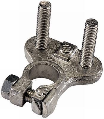 HELLA 8KX 747 875-011 Batteriepolklemme - Schraubklemme - 12/24V - Ø: 8mm - Pol-Anzahl: 2