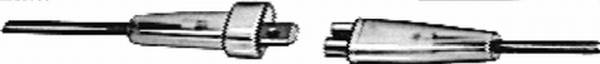 HELLA 8KX 707 925-003 Leitungsverbinder - Querschnitt [mm²]: 6.3mm² - Flachsteckhülse