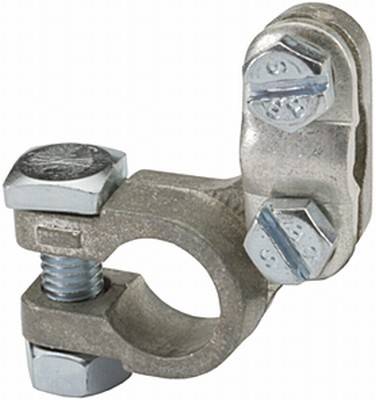 HELLA 8KX 043 021-031 Batteriepolklemme - Form B/für Minuspol - 12/24V - Ø: 15.9mm - bis: 70mm²