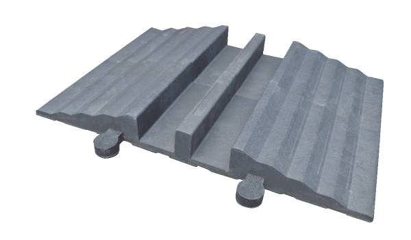 Schlauchbrücke, Kabelbrücke, für B-Schlauch, bis 3", max. 75 mm Durchmesser