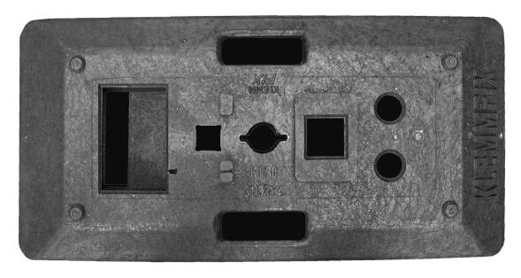 Sicherheitsbaken Fußplatte D300M, BASt-geprüft