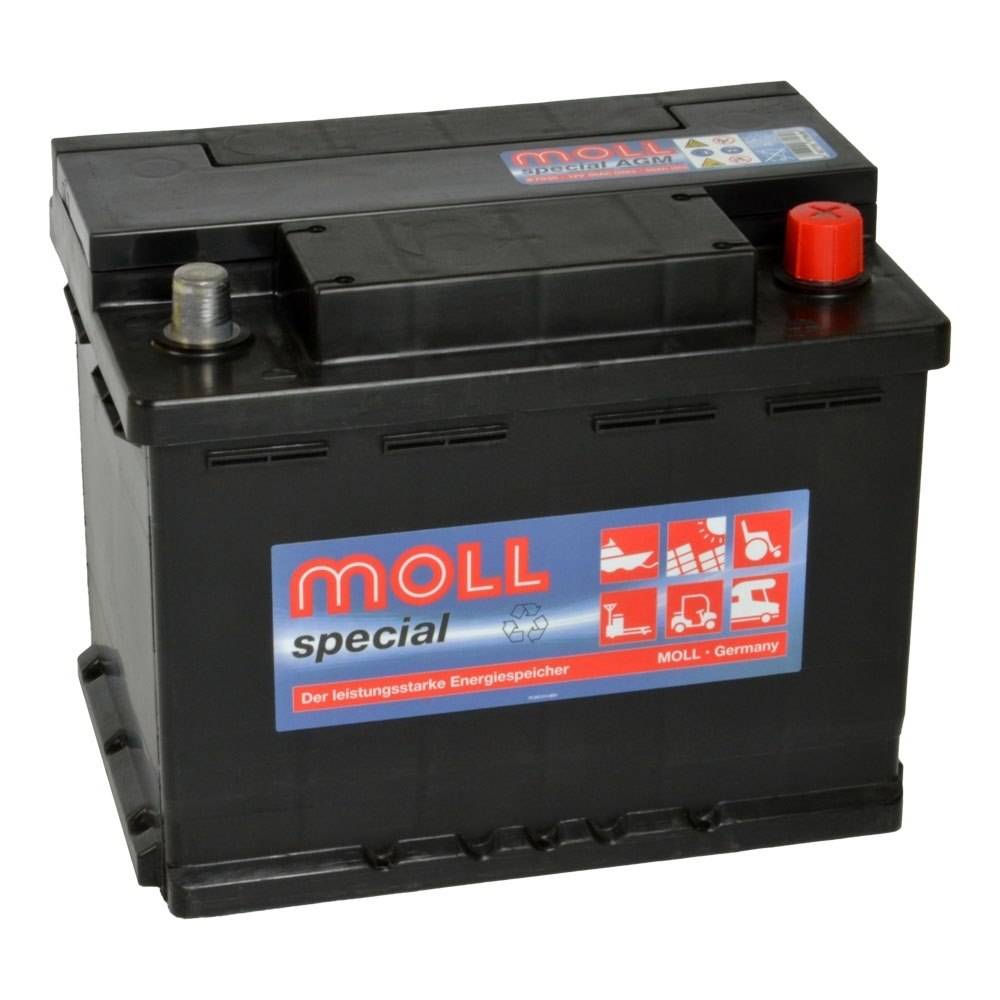 Versorgungsbatterie AGM 12V 60Ah - 95Ah