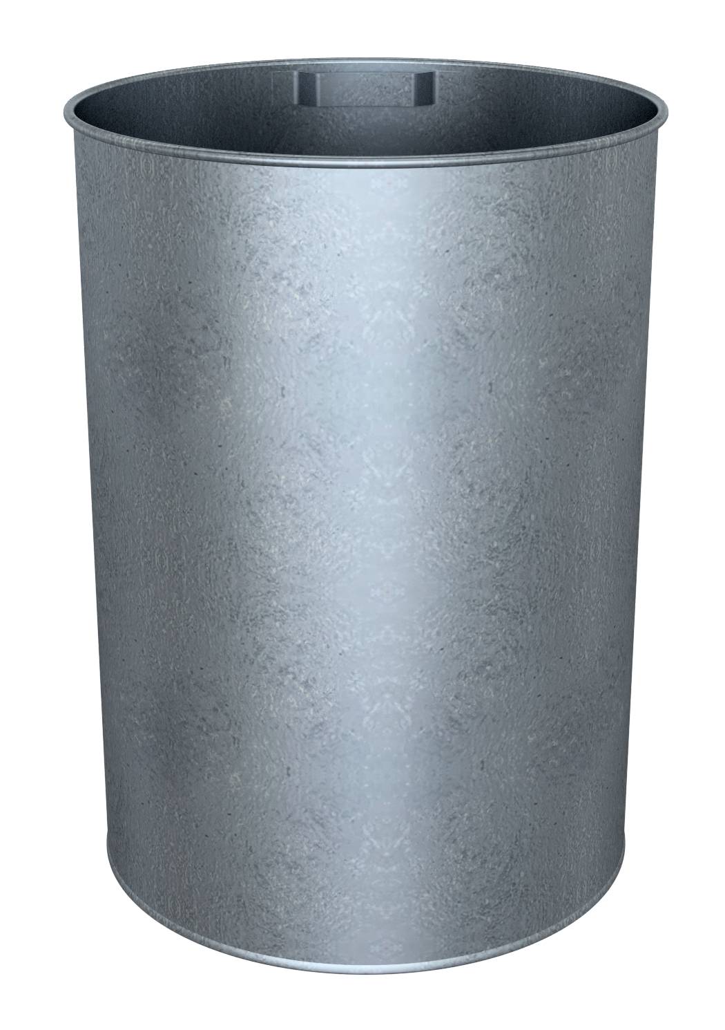 Schake 4034E Abfallbehälter 50l Einsatzbehälter Ø 330 mm, Höhe: 440 mm, feuerverzinkt