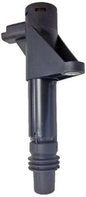 HELLA 5DA 358 000-431 Zündspule - 12V - 2-polig - Kerzenschachtzündspule - geschraubt