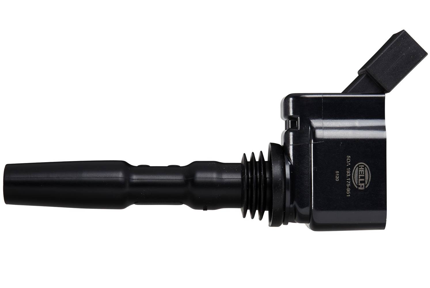 HELLA 5DA 193 175-951 Zündspule - 12V - 4-polig - Kerzenschachtzündspule - geschraubt