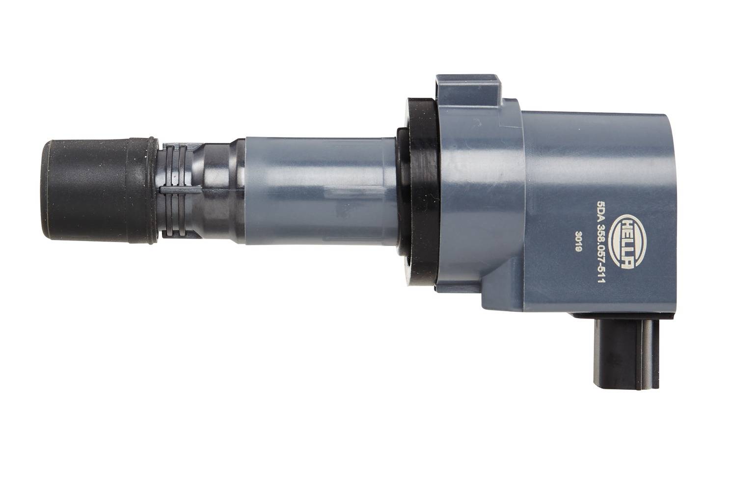 HELLA 5DA 358 057-511 Zündspule - 3-polig - Kerzenschachtzündspule - geschraubt