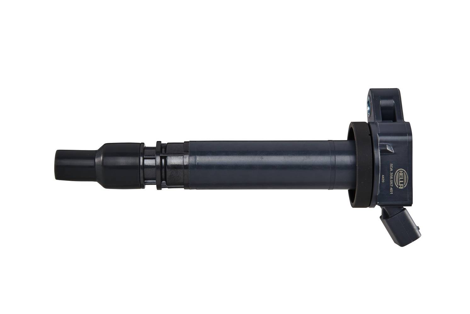 HELLA 5DA 358 057-401 Zündspule - 4-polig - Kerzenschachtzündspule - geschraubt