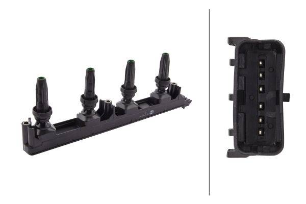 HELLA 5DA 749 475-601 Zündspule - 12V