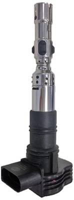 HELLA 5DA 358 000-371 Zündspule - 12V - 4-polig - Kerzenschachtzündspule - gesteckt