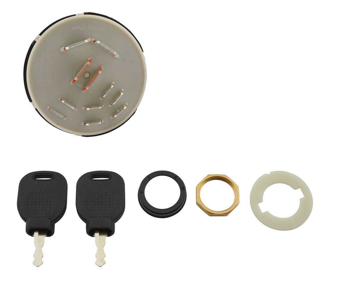 HELLA 6JB 003 959-021 Zünd-/Startschalter - Drehbetätigung - 12/24V - 10-polig - Ein/Aus Schalter/st