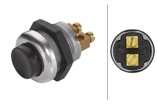HELLA 6JF 001 571-171 Zünd-/Startschalter - Druckbetätigung - Anschlussanzahl: 2 - Schraubkontakt -