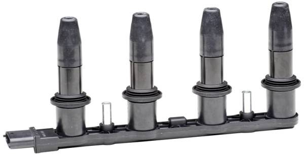 HELLA 5DA 193 175-331 Zündspule - 12V - 6-polig - Blockzündspule - geschraubt