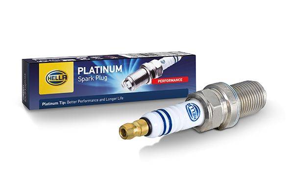 HELLA 8EH 188 705-331 Zündkerze - Platinum PM9RC-7 - SW: 16 - Gewindelänge: 19mm - Außengewinde: 14m