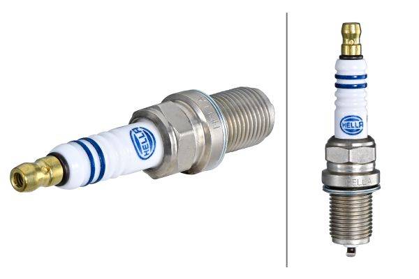 HELLA 8EH 188 705-331 Zündkerze - Platinum PM9RC-7 - SW: 16 - Gewindelänge: 19mm - Außengewinde: 14m