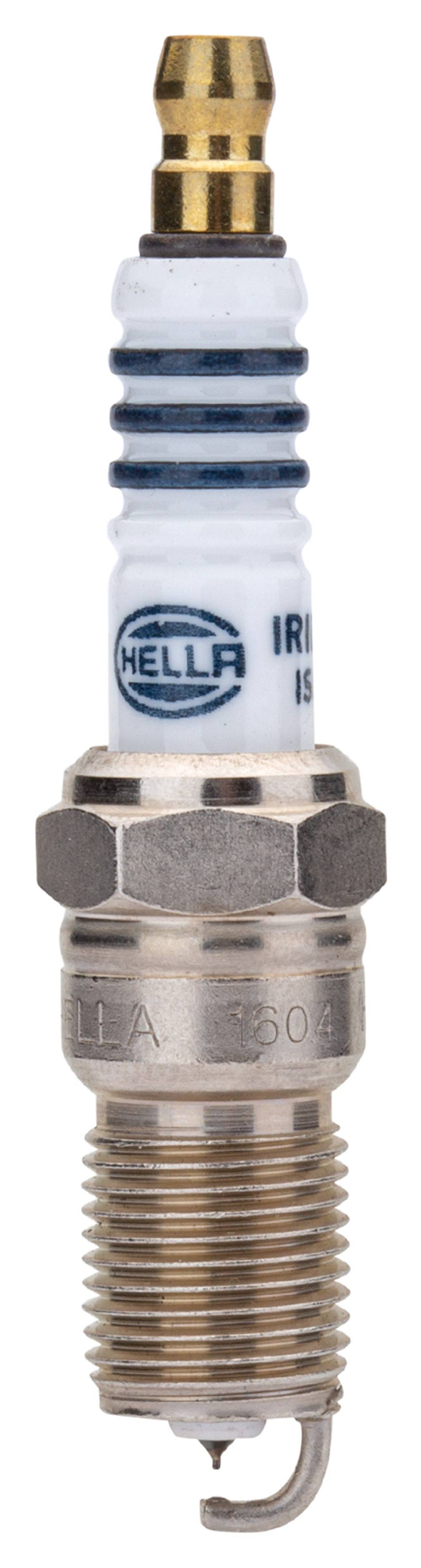 HELLA 8EH 188 706-421 Zündkerze - Iridium Pro IS8RC-13P - SW: 16 - Gewindelänge: 17.5mm - Außengewin