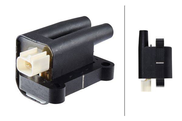 HELLA 5DA 230 035-291 Zündspule - 2-polig - Doppelzündspule - geschraubt