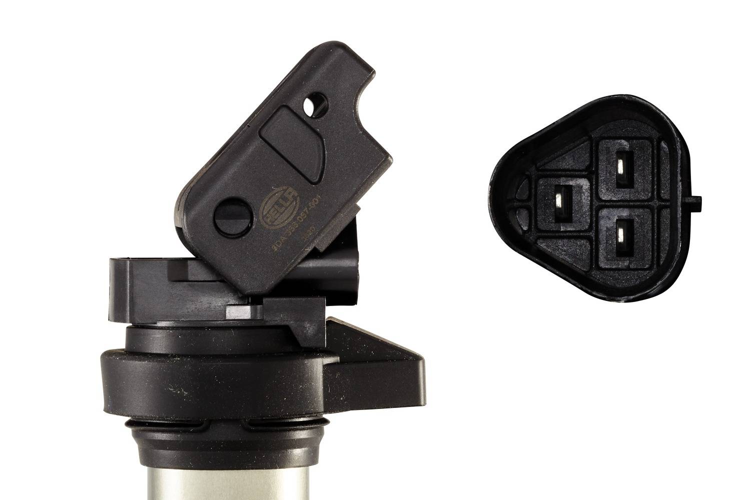 HELLA 5DA 358 057-001 Zündspule - 12V - 3-polig - Kerzenschachtzündspule - gesteckt