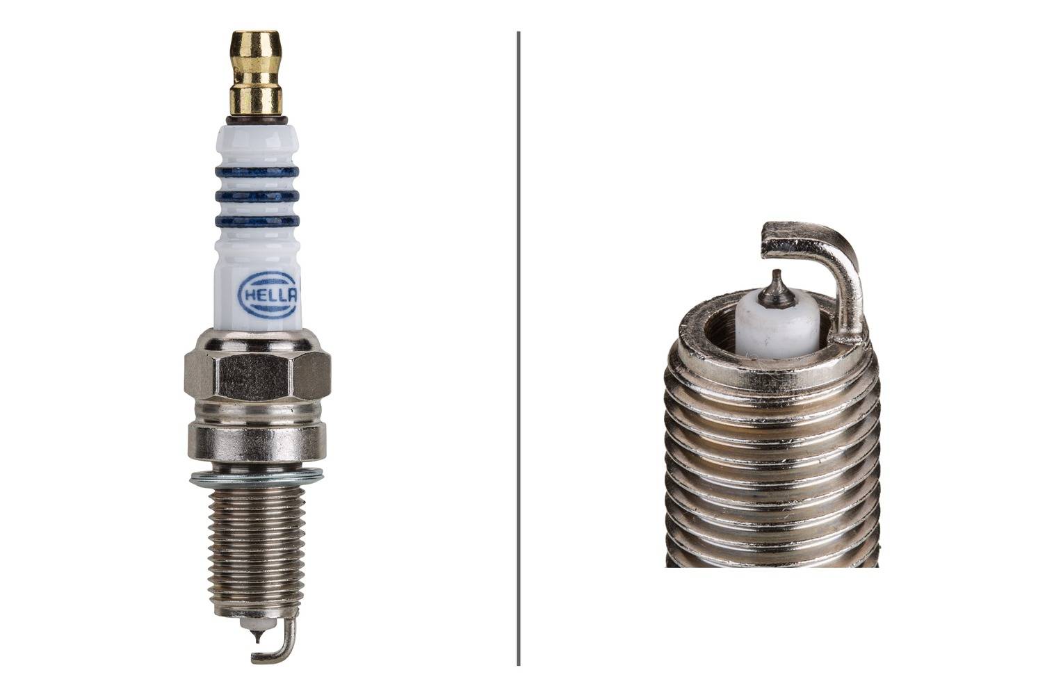 HELLA 8EH 188 706-801 Zündkerze - Iridium Pro IFM8RC-11P - SW: 16mm - Gewindelänge: 19mm - Außengewi