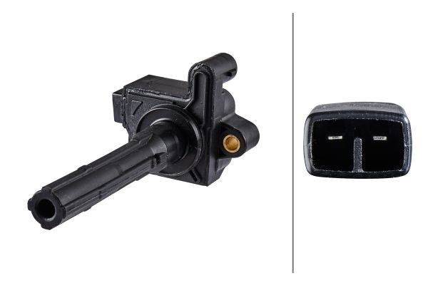 HELLA 5DA 230 035-221 Zündspule - 2-polig - Kerzenschachtzündspule - geschraubt