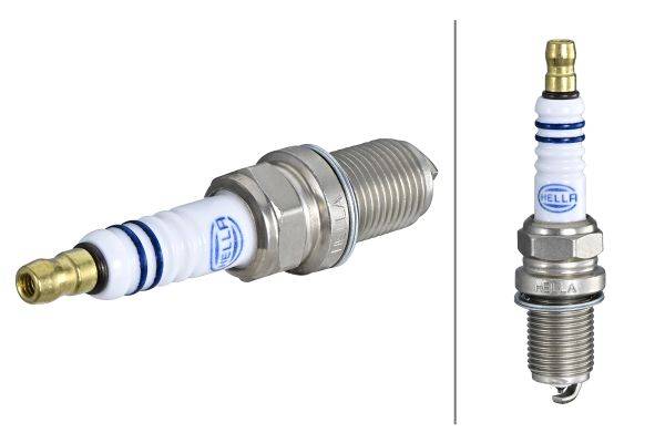 HELLA 8EH 188 705-031 Zündkerze - Platinum PM8RC-7 - SW: 16 - Gewindelänge: 19mm - Außengewinde: 14m